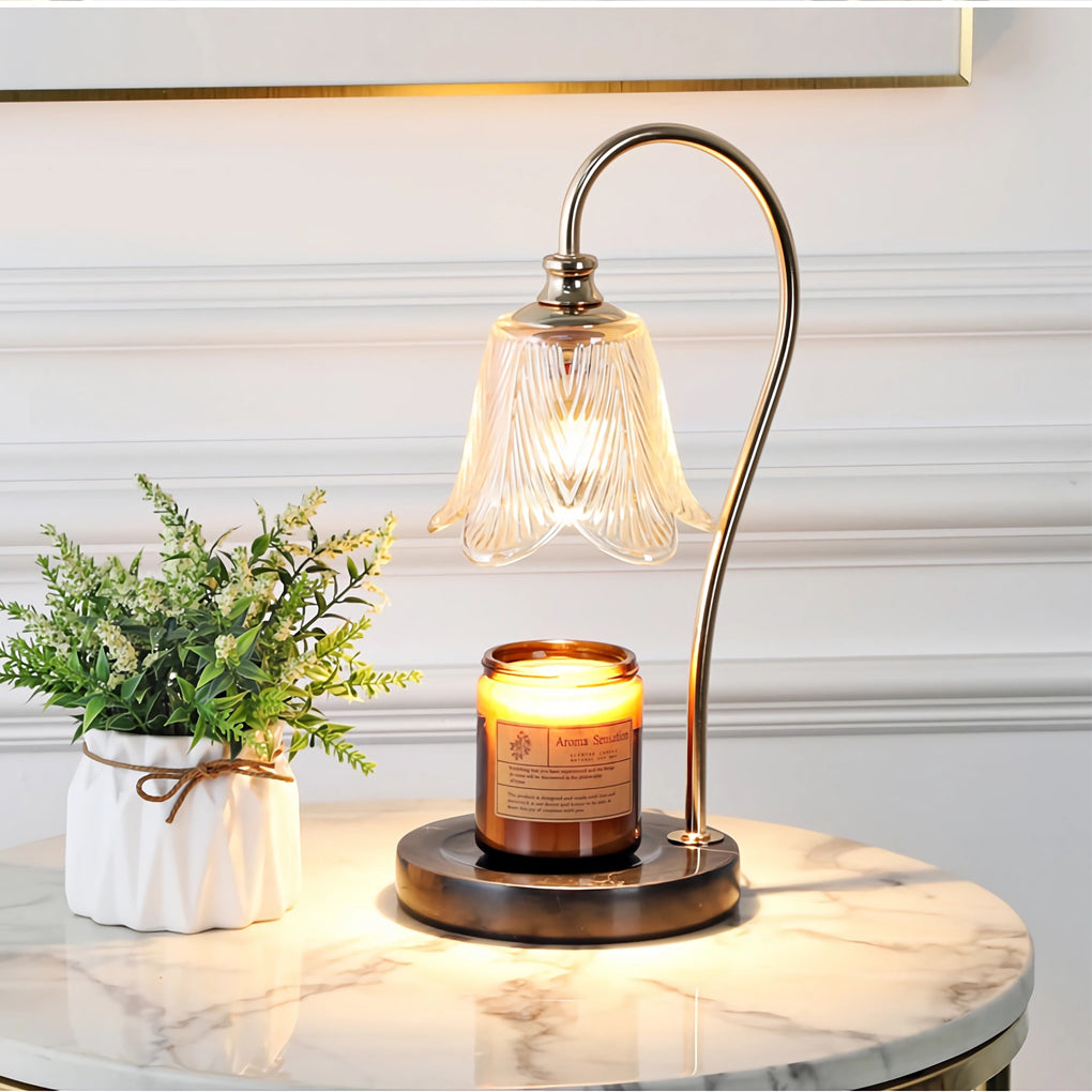 Adjustable Aromatherapy Wax Melt Lamp | No-Flame Atmosphere Light