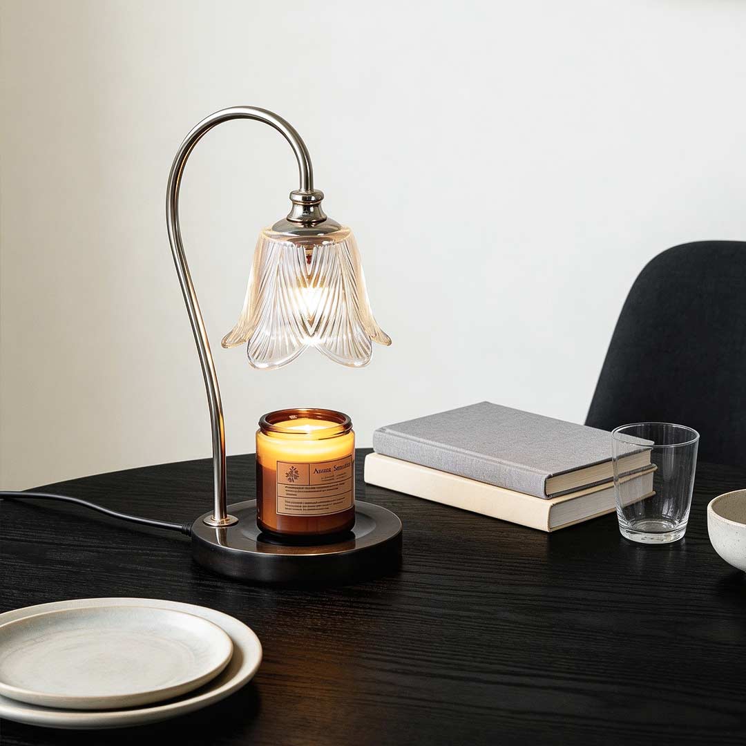 Adjustable Aromatherapy Wax Melt Lamp | No-Flame Atmosphere Light