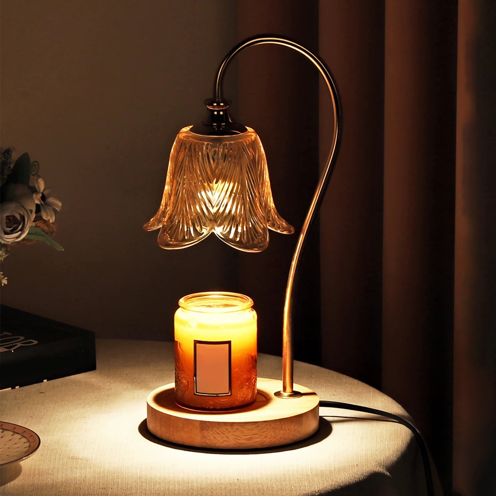 Adjustable Aromatherapy Wax Melt Lamp | No-Flame Atmosphere Light