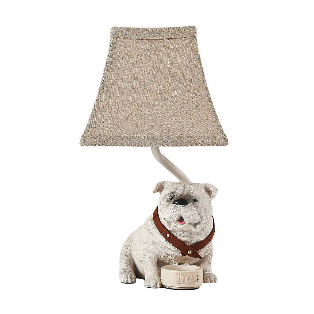Mid-Century Dog Table Lamp - Elegant White Resin Light Fixture

Add a touch of style to your home with this mid-century dog table lamp. Crafted from elegant white resin, it serves as both a decorative piece and a functional light source. Perfect for dog l
