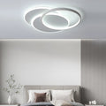 White Circle Acrylic LED Flush Mount Ceiling Light