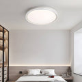 White Acrylic LED Flush Ceiling Light | Modern Ceiling Fixture | Energy-Efficient Lighting | Sleek Design | Bright Interior Illumination