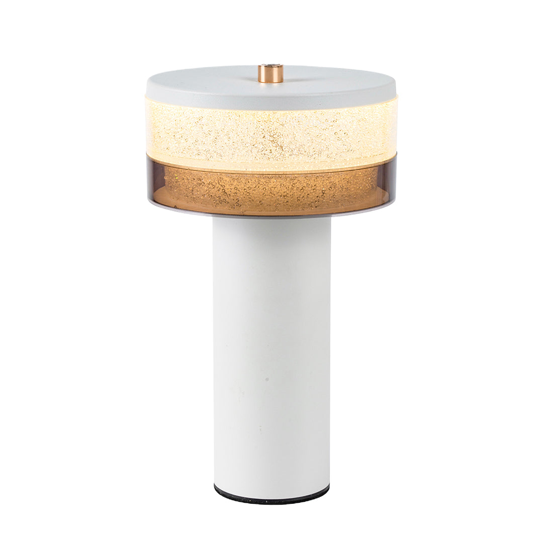 Cylindrical Nordic Iron Table Lamp - Sleek Decorative Light