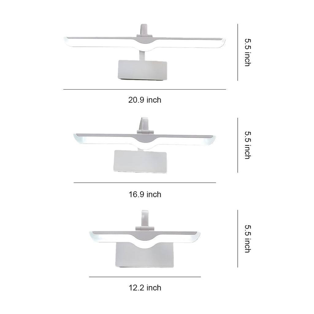 White Bathroom Vanity Lights Waterproof Adjustable LED Lamp | Modern Bathroom Lighting | Dimmable LED Vanity Fixtures | Energy-Efficient Lighting | Indoor Waterproof Vanity Light | Stylish Bathroom Lighting Solutions | Easy Installation | Contemporary LED