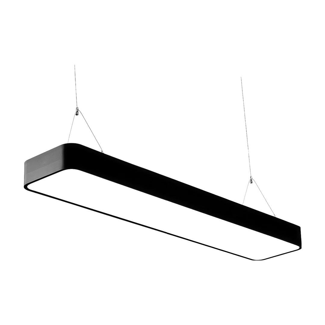 Long Rectangular Modern LED Chandelier - Minimalist Ceiling Light