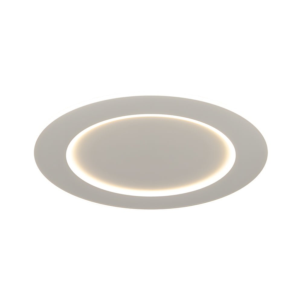 White Dimmable LED Circular Flush Ceiling Light