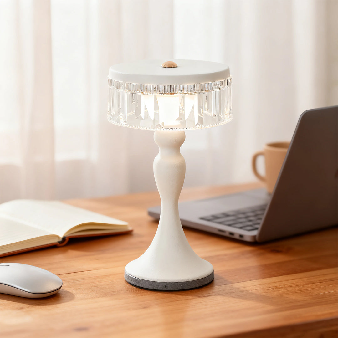 Forged Iron Nordic Minimalist Table Lamp – Acrylic Decorative Light for Modern Homes