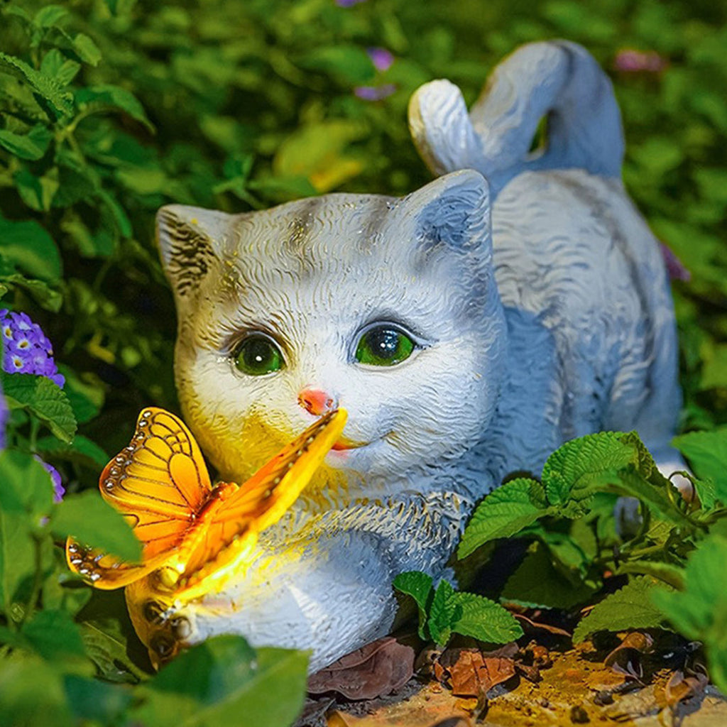 Solar Animal Garden Lights - Eco-Friendly Decorative Solar Resin Animals for Outdoor Lighting
