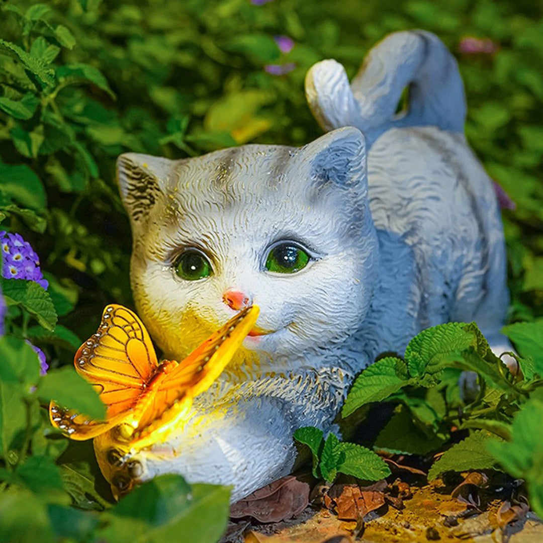 Solar Animal Garden Lights - Eco-Friendly Decorative Solar Resin Animals for Outdoor Lighting