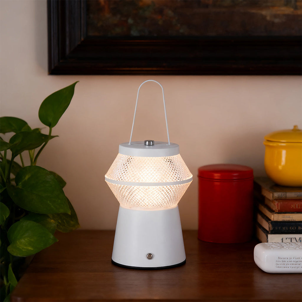 Stylish LED Solar Lantern UV Mosquito Lamp for Outdoor Use