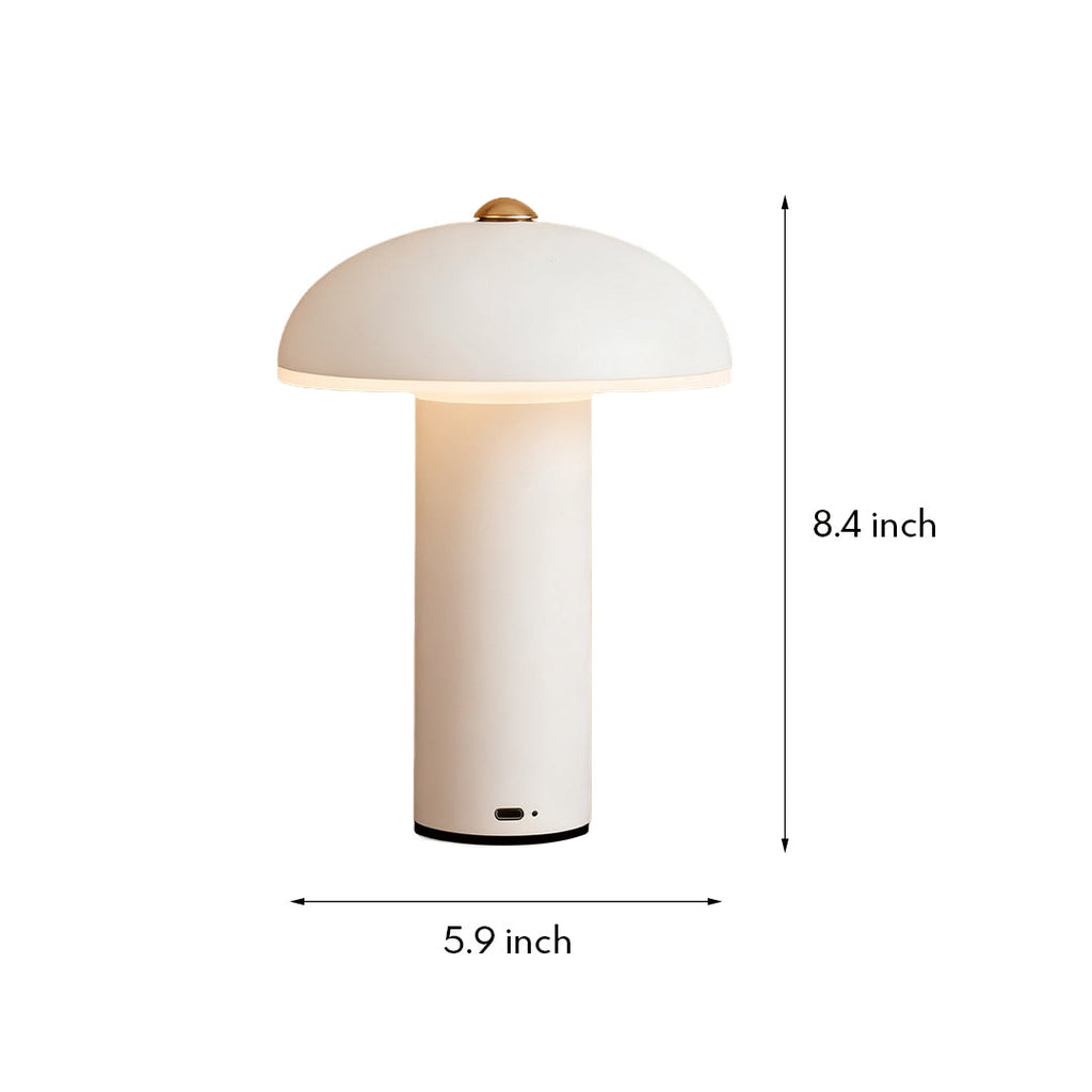 Dimmable LED Table Lamp - Stylish Iron and Acrylic Ambient Light for Home Decor