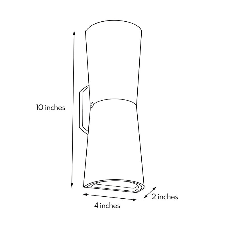 Modern Up and Down Waterproof LED Exterior Wall Light