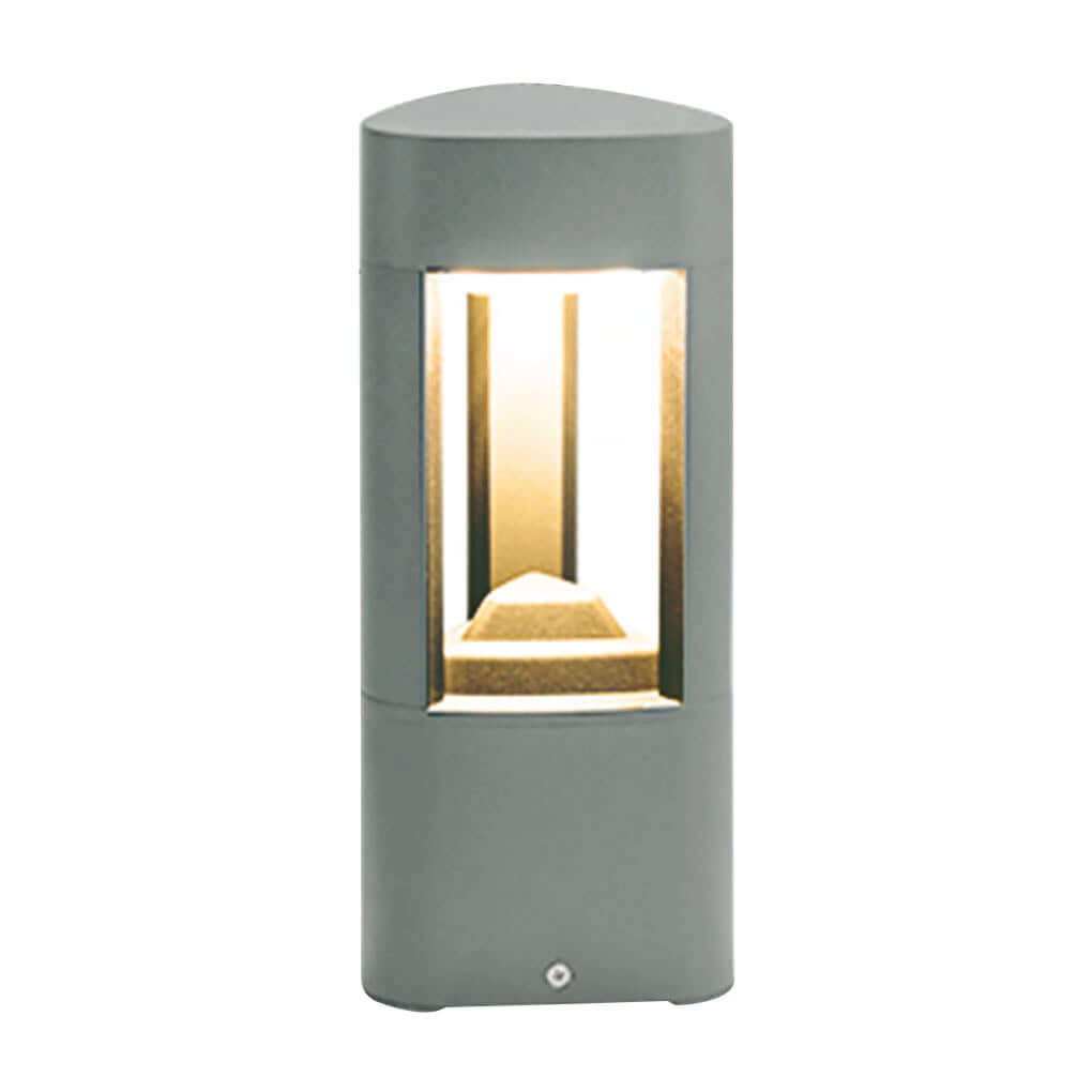 Hollow Bollard LED Light - Three-Sided Illuminated Outdoor Lighting