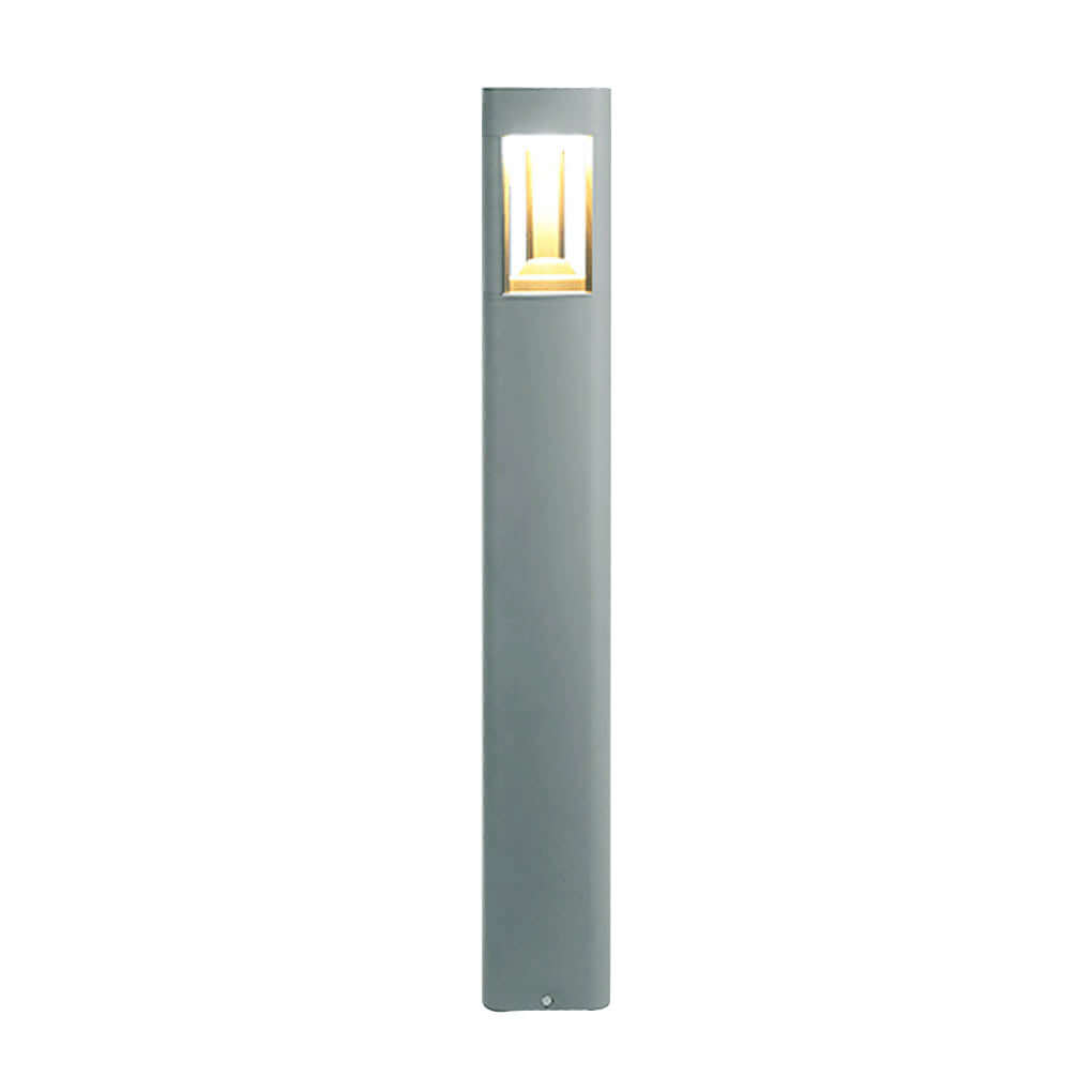 Hollow Bollard LED Light - Three-Sided Illuminated Outdoor Lighting