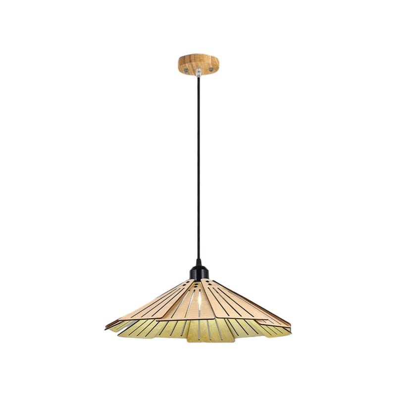 Wabi-Sabi Nordic Wood Chandelier Dining Room Light Fixture