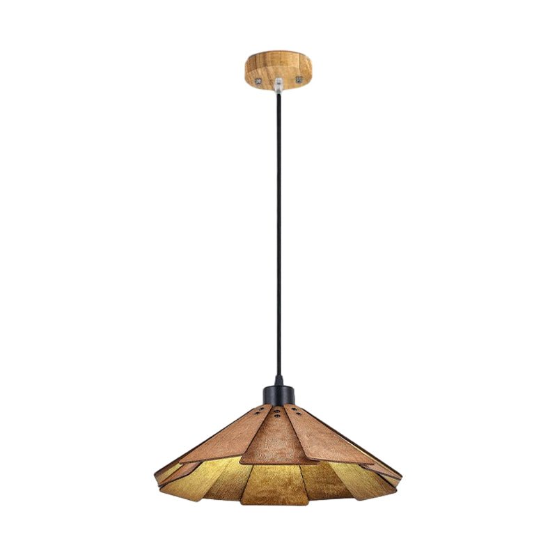 Wabi-Sabi Nordic Wood Chandelier Dining Room Light Fixture