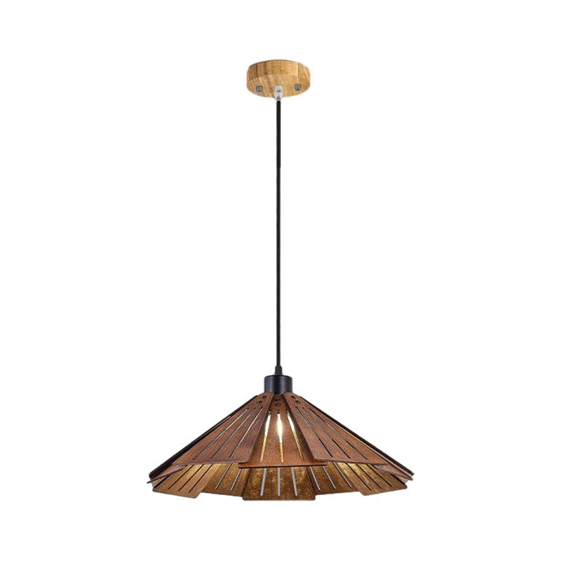 Wabi-Sabi Nordic Wood Chandelier Dining Room Light Fixture