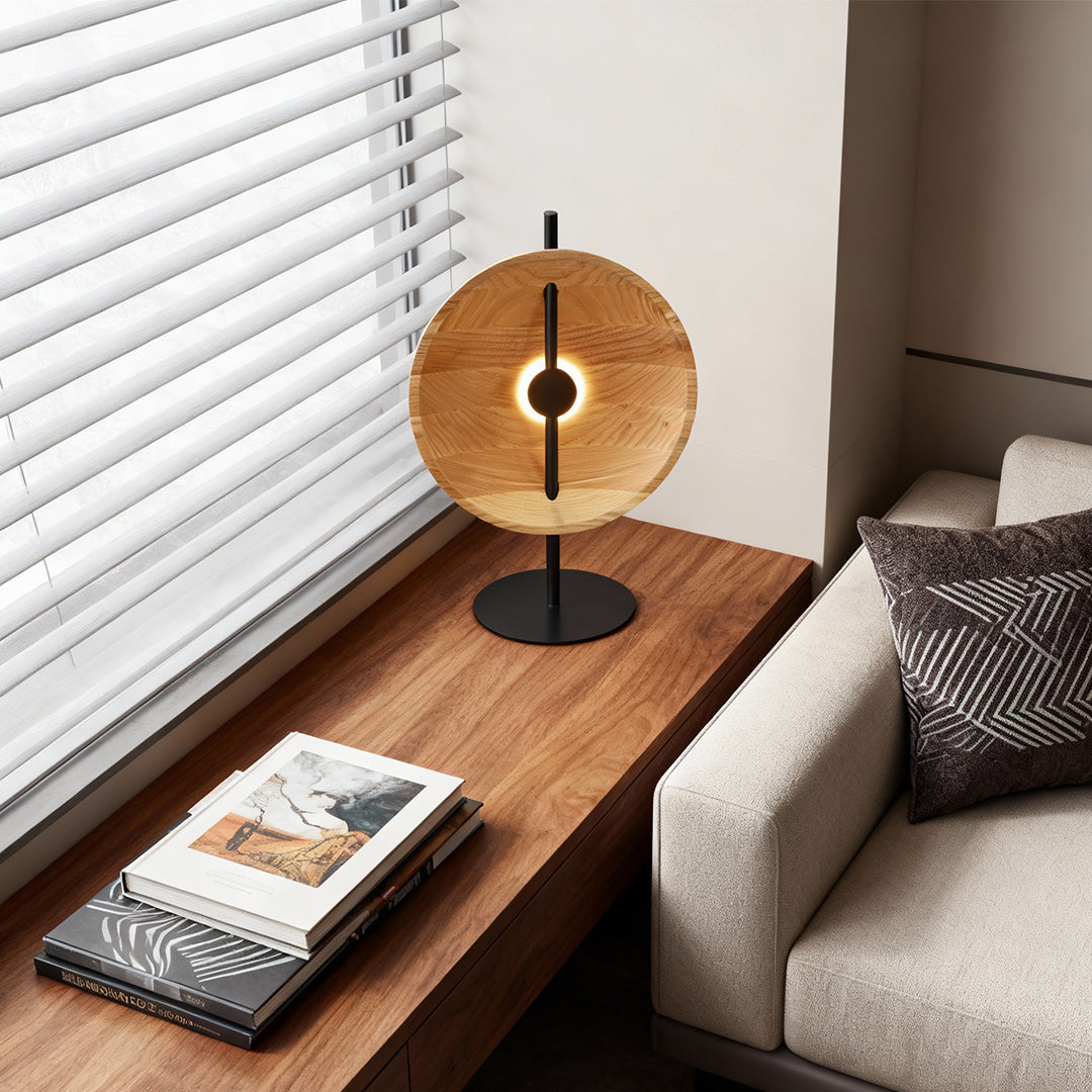 Wood Modern Table Lamp - Minimalist Artistic Design for Home Decor 

Illuminate your space with our Wood Modern Table Lamp, featuring a stylish minimalist design that blends seamlessly into any home decor. This artistic lamp showcases natural wood element