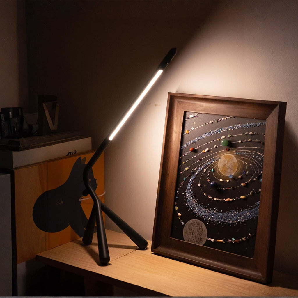 Three Legged LED Accent Table Lamp - Eye-Care Rotatable Design