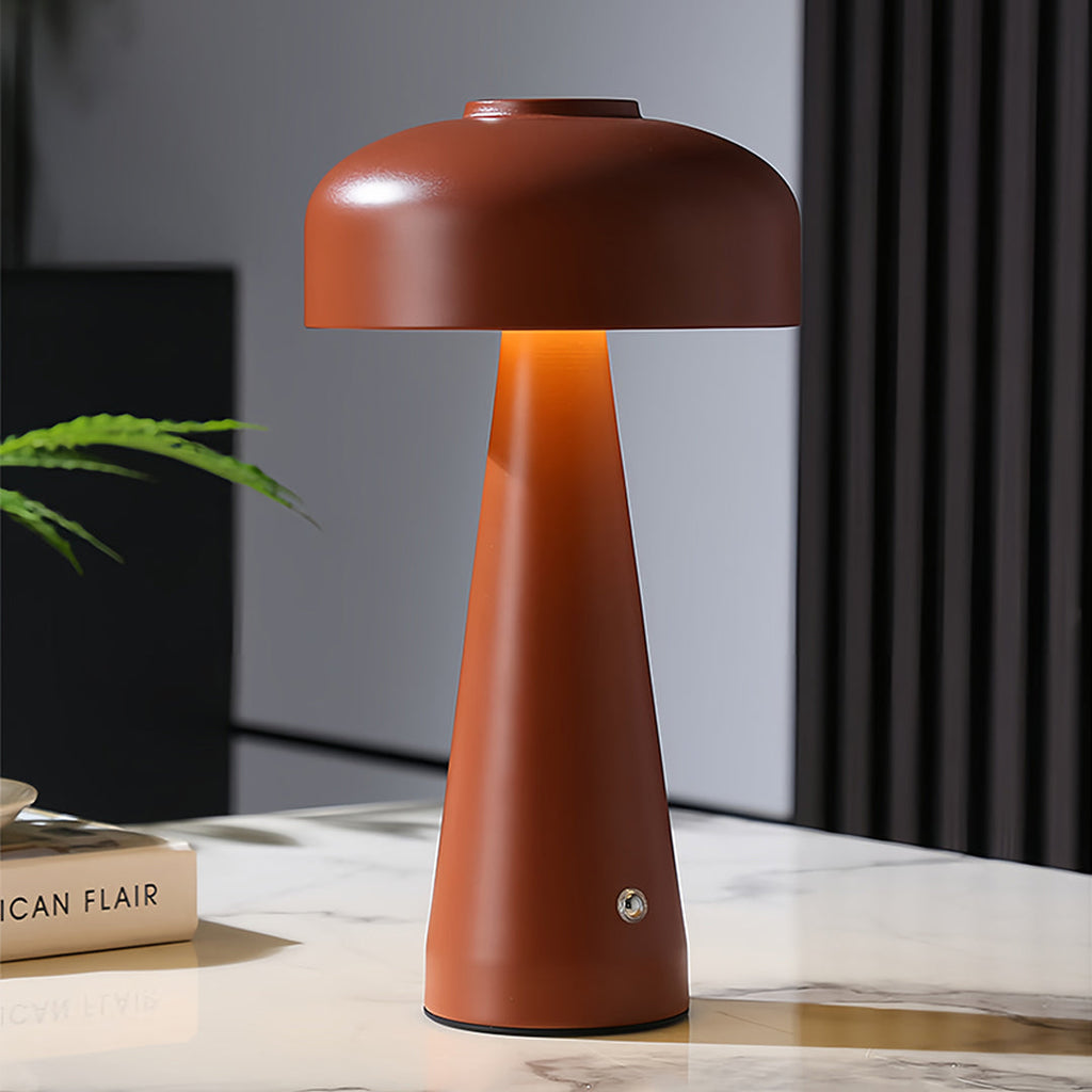 Mushroom Table Lamp - Dimmable Touch Control Portable LED Lighting