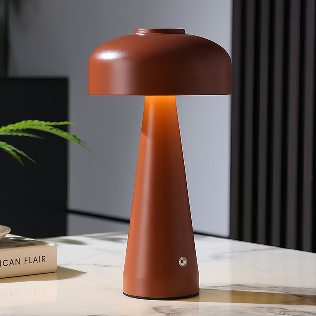 Mushroom Table Lamp - Dimmable Touch Control Portable LED Lighting
