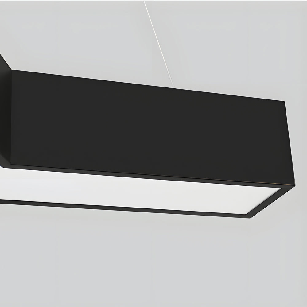 Y Shape Linear Geometric Ceiling Light - Modern Industrial Lighting Fixture for Home and Office